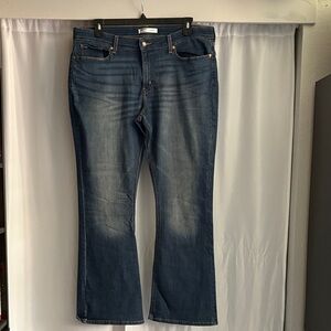 Signature by Levi Strauss Women's Boot Cut Jeans - Dark Blue